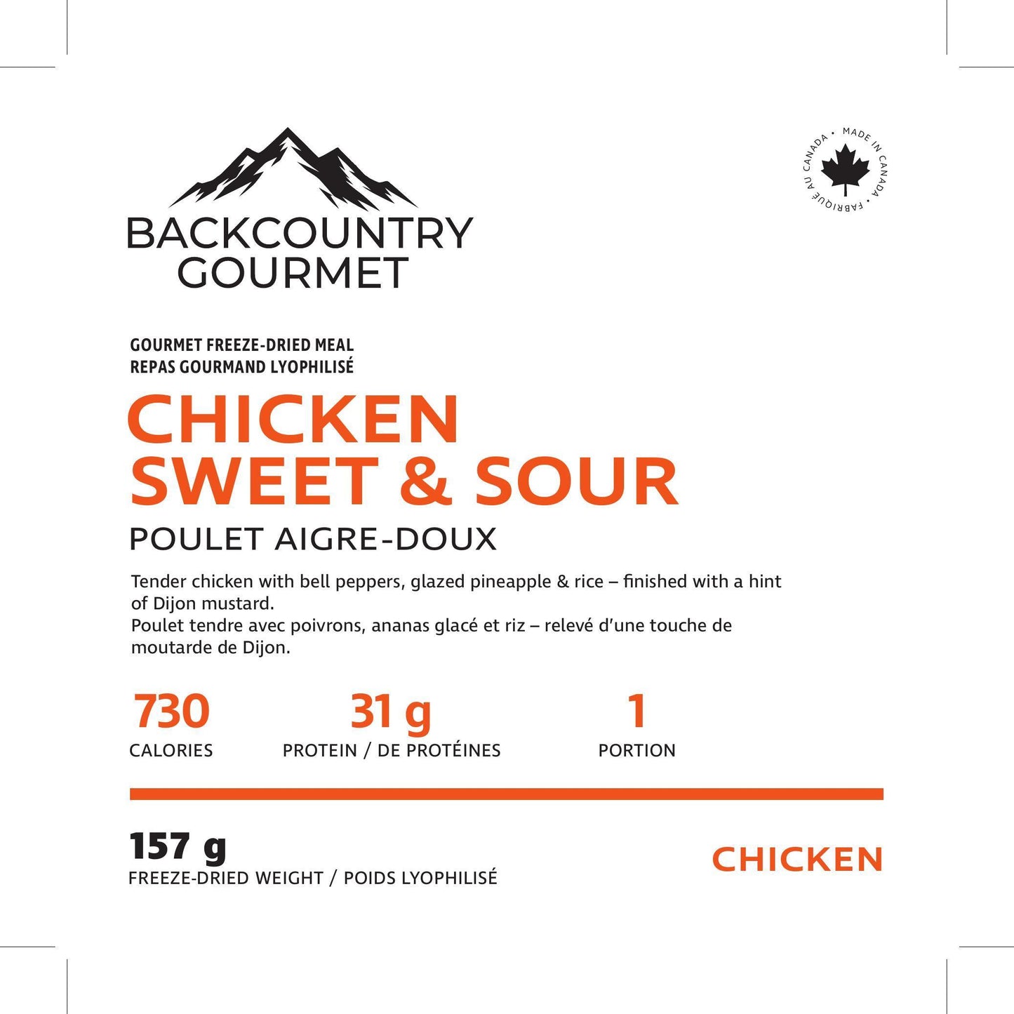 Chicken Sweet & Sour (Chicken)